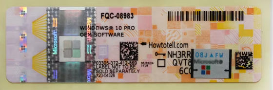 Win 10 Pro Win 11 Pro COA αυτοκόλλητο 100% online ενεργοποίηση OEM κλειδί δωρεάν γρήγορη αποστολή