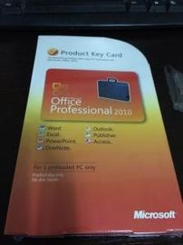 Η επαγγελματική το 2010 πλήρης λιανική έκδοση του Microsoft Office ενεργοποιεί on-line για το PC