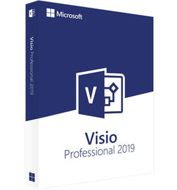 Άδεια Microsoft Visio υπέρ το 2019, κα Visio Professional 2019 πλήρες Versio διάρκειας ζωής
