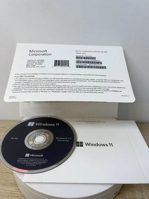 Windows 11 Pro DVD Pack 100% λειτουργία με υποστήριξη πολλαπλών γλωσσών και γρήγορη παράδοση