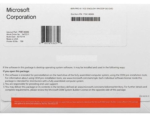 Γρήγορα κοιτάξτε βιαστικά αρχική πολυ γλώσσα cOem MS-$l*Windows 8.1 την επαγγελματική