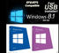 Microsoft Windows 8,1 υπέρ λιανικό κιβώτιο (κερδίστε 8,1 για να κερδίσετε την υπέρ βελτίωση 8,1) - κλειδί προϊόντων