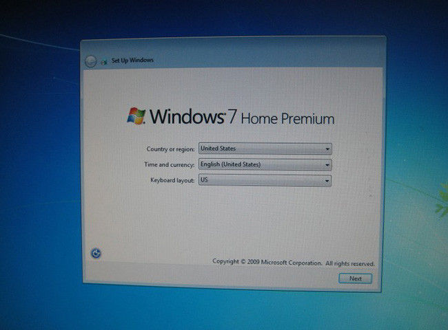 Γνήσια παράθυρα 7 εγχώριο ασφάλιστρο τριανταδυάμπιτο Χ λογισμικών FPP Microsoft Windows εξηντατετράμπιτο