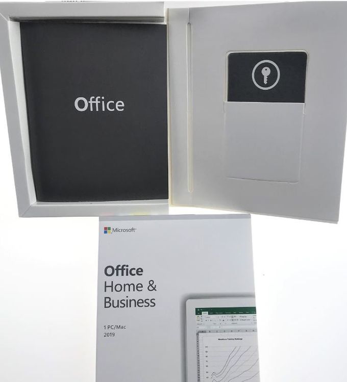 Σπίτι του επιχειρηματικού Microsoft Office 2019 και επιχειρησιακό λιανικό κλειδί καμία έκδοση DVD PKC
