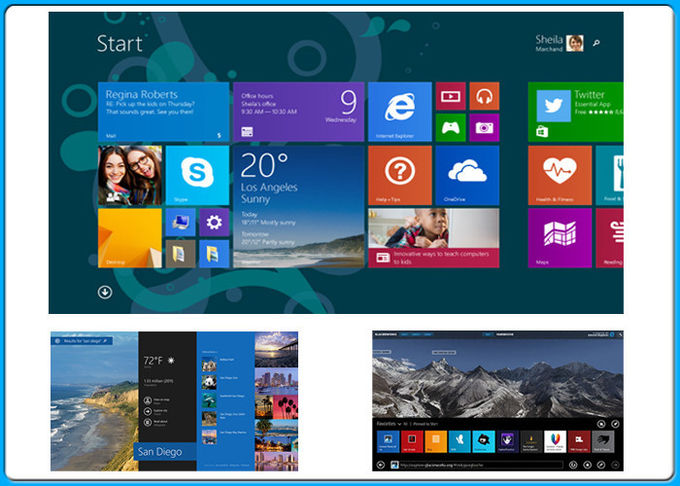 Αρχικό κιβώτιο Microsoft Windows 8,1 cOem επαγγελματικό SP1 κωδίκων αυτοκόλλητων ετικεττών προϊόντων βασικό