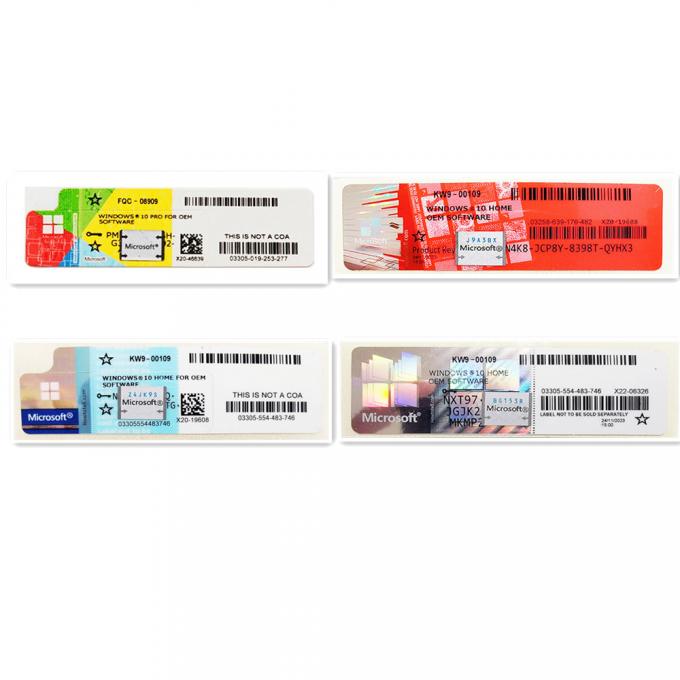 Win 10 Win 11 Professional Win 10 Win 11 Pro COA αυτοκόλλητο λιανικό κλειδί 6 μήνες εγγύηση 0