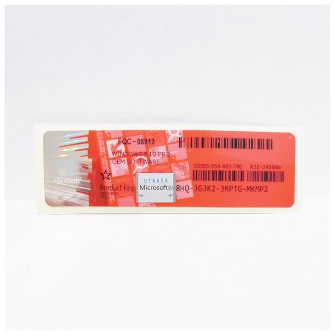 Win 10 Win 11 Professional Win 10 Win 11 Pro COA αυτοκόλλητο λιανικό κλειδί 6 μήνες εγγύηση 3